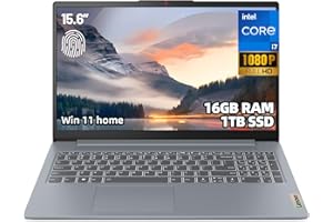 Lenovo IdeaPad Slim 3i Gen 8 Business Laptop, 15.6" FHD Touch Screen, Intel Core i7-1355U, 16GB LPDDR5, 1TB SSD, Windows 11 H