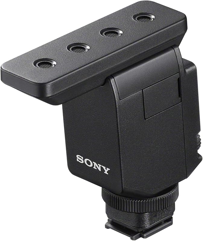 ECM-B10, Kabelloses Shotgun Mikrofon, Rauschunterdrückung, einfache Bedienung, Ideal für Kameras, Interviews, Vlogs, Content Kreation, Streaming