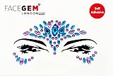 FACEGEM LONDON Face Gems Adhesive Glitter Jewel Tattoo Sticker Magnificent view 5