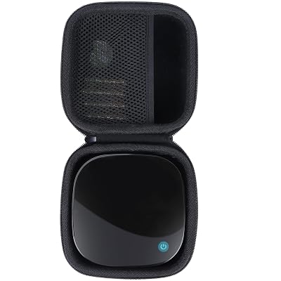 Lebakort Storage Case Compatible with DYMO LetraTag 200B Label Maker (Black Case)