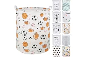 RoyBoder Collapsible Laundry Basket in Bedroom Waterproof Laundry Hamper in Bathroom Large Laundry Bag in College Dormitory Cloakroom Livingroom Nursery Organizer Toy Bin