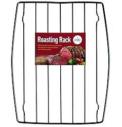 HIC Kitchen Rectangular Wire Roasting Rack, Nonstick