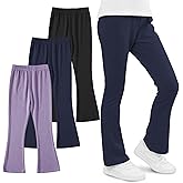 Felpur Girls Flare Leggings Kids High Waist Bell Bottom Pants Casual Leggings for Teen Girls