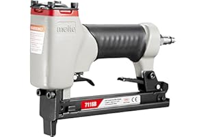 meite 7116B Upholstery Stapler -22 Gauge 3/8-Inch Crown or C Crown 1/4-Inch to 5/8-Inch Length Pneumatic Fine Wire Stapler