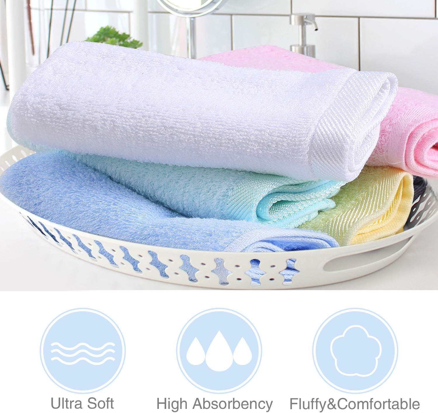 Serviettes De Toilette Serviettes Napravi Rs Petites Serviette De Toilette Serviette En Bambou Lot De 10 Bebe Debarbouillettes Torchons De Cuisine 30 X 30 Cm Yoofoss Serviettes