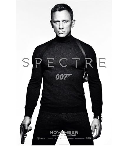 Spectre Movie Poster (b) – Daniel Craig James Bond 007 – 11x17 Inches – Reproduction