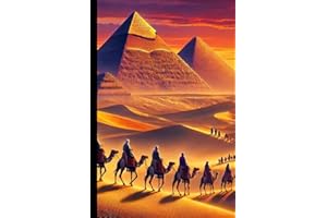 Pyramids of Egypt Notebook Lined: Inspired by the Timeless Pyramids of Giza