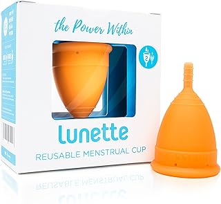Lunette Menstruationskappe Orange Modell 2 (1 Stk.)