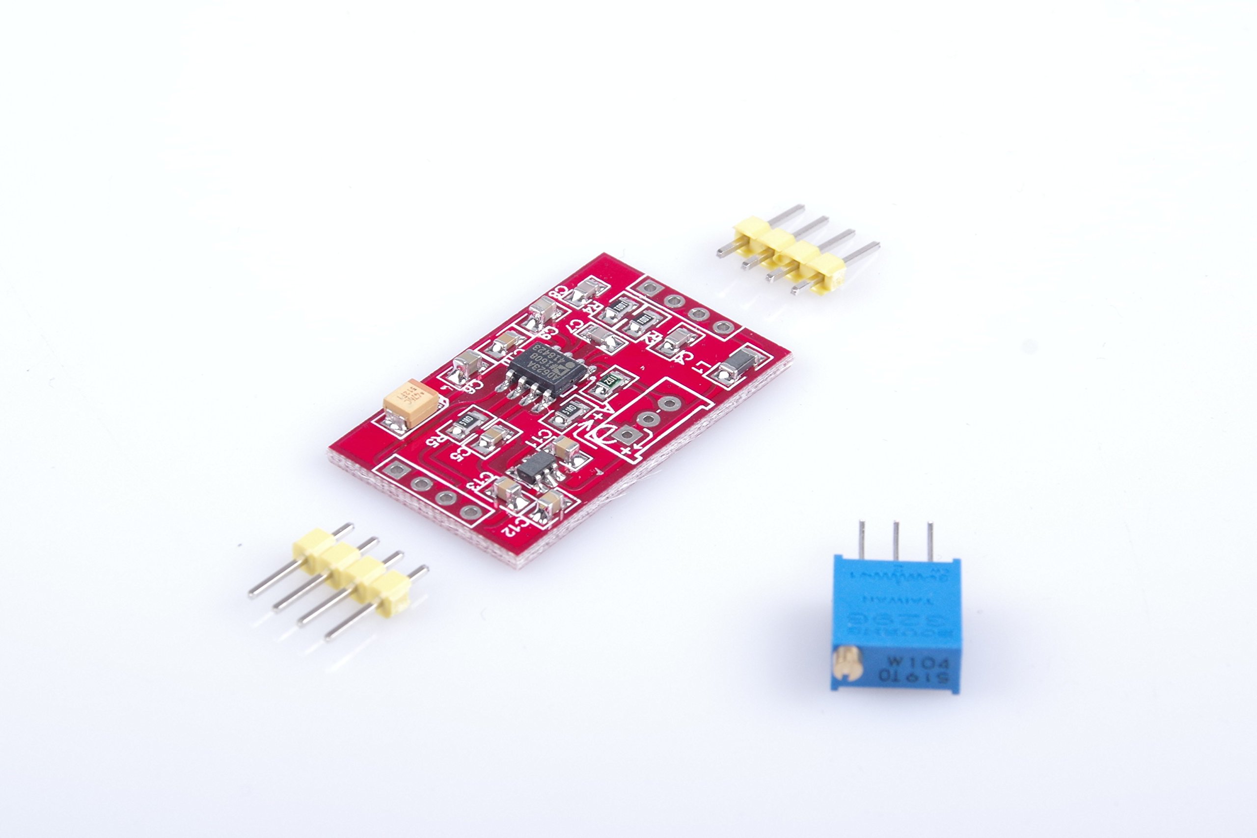 LM YN Millivolt Voltage Amplifier Module AD623 / AD620 Instrumentation