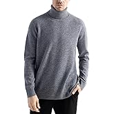 Chanyarn Men's 100% Merino Wool Sweater 2025 Fall Winter First-Line Ready to Wear High Neck Long Sleeve Seamless Knit Sweater