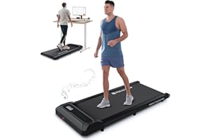 Mobvoi Walking Pad Treadmill Under Desk Compact Portable Treadmills for Home Office Walking Jogging Machine with Remote Control 265 LBS Easy Storage