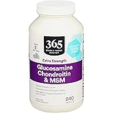 365 by Whole Foods Market, Glucosamine Chondroitin X Strength MSM, 240 Tablets