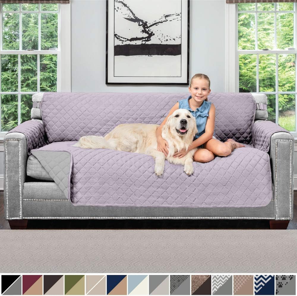 Best sofa cover dark purple