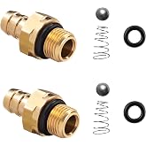 Raincovo Chemical Injector Kit, 1/8 Inch 27 Male BSP Thread | Soap Injector for Pressure Washer