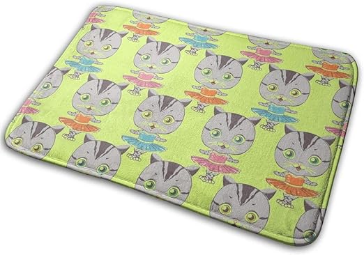 Alfombra de Piso para Gatos bailarinos/cobertor de Piso para Interior