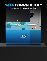 Sabrent USB-C Docking Station M.2 NVMe SATA SSD HDD Enclosure Offline Clone view 4