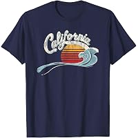 T-shirt Santa Cruz Vintage California Surf - Débardeur Rétro Années 70-80, Cadeau Surfeur - 6
