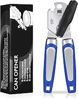 Lychico 3-in-1 Tin Opener Can Opener Bottle Opener Stainless Blue