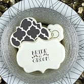 Wedding Day Party Cookie Stencils | 5 Sheet Value Bundle | Bride &amp; Groom | Mr. &amp; Mrs. | for Cookies, Cup Cakes, Cards, Paper, Fabric