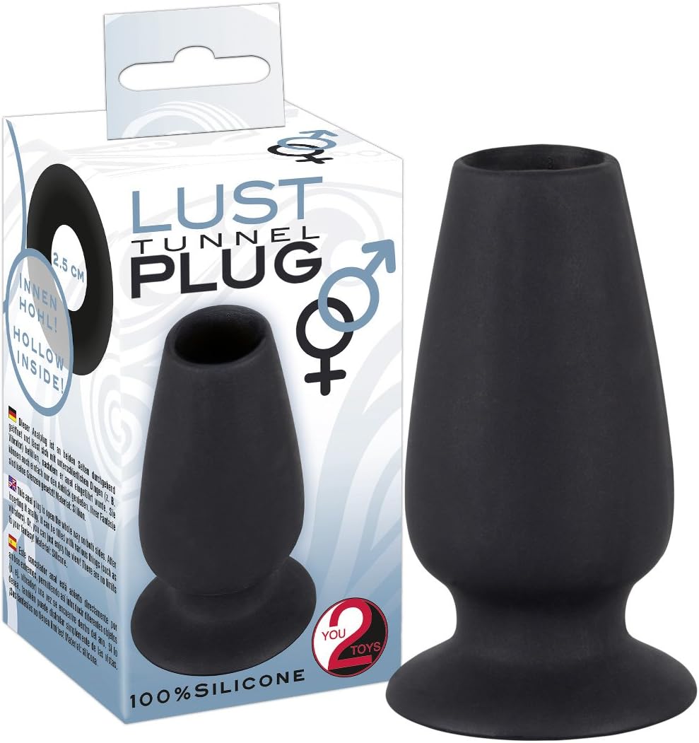 You2Toys 10 cm Black Lust Tunnel Plug