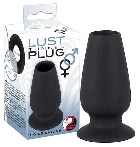 You2Toys Analplug Lust Tunnel - offener Analplug für sie und ihn, permanenter Tunnel bietet tiefe Einblicke, geeignet für Kli