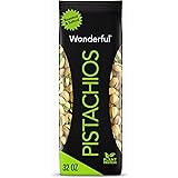 Wonderful Pistachios, In-Shell, Roasted & Salted Nuts, 32oz