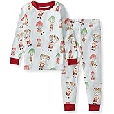 Burt's Bees Baby Girls' Pajamas, 2-Piece Long Sleeve Tee and Pants Organic Cotton PJ Set