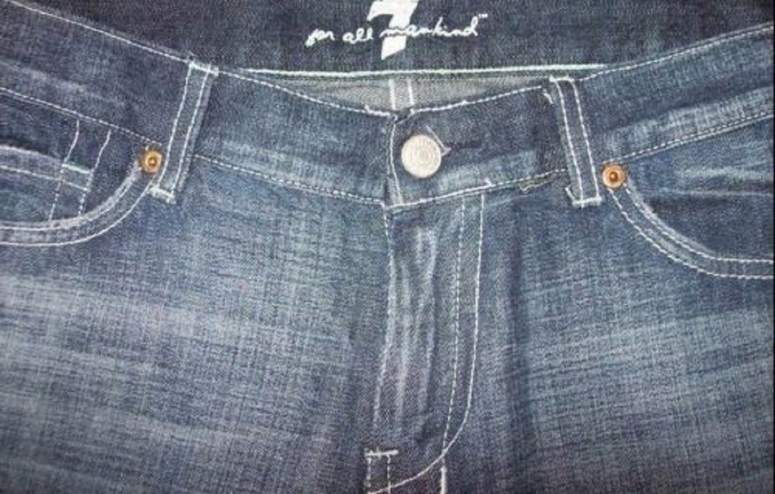 7 for all mankind swarovski crystal