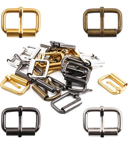 Wuuycoky Lot De 10 Anneaux Rectangulaires En Bronze De 3,8 Cm