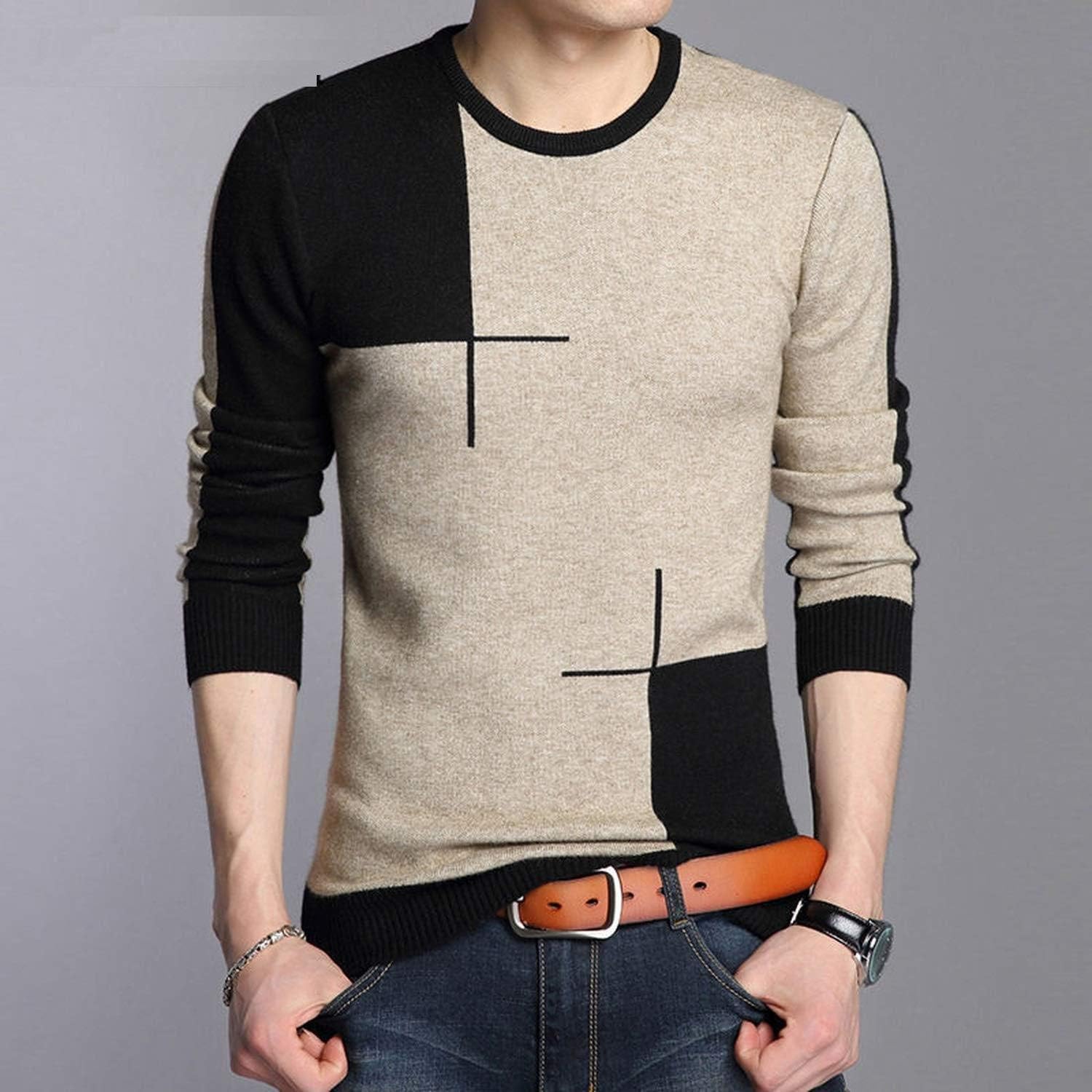TMG 2018 Winter Thick Warm Sweaters O-Neck Wool Sweater