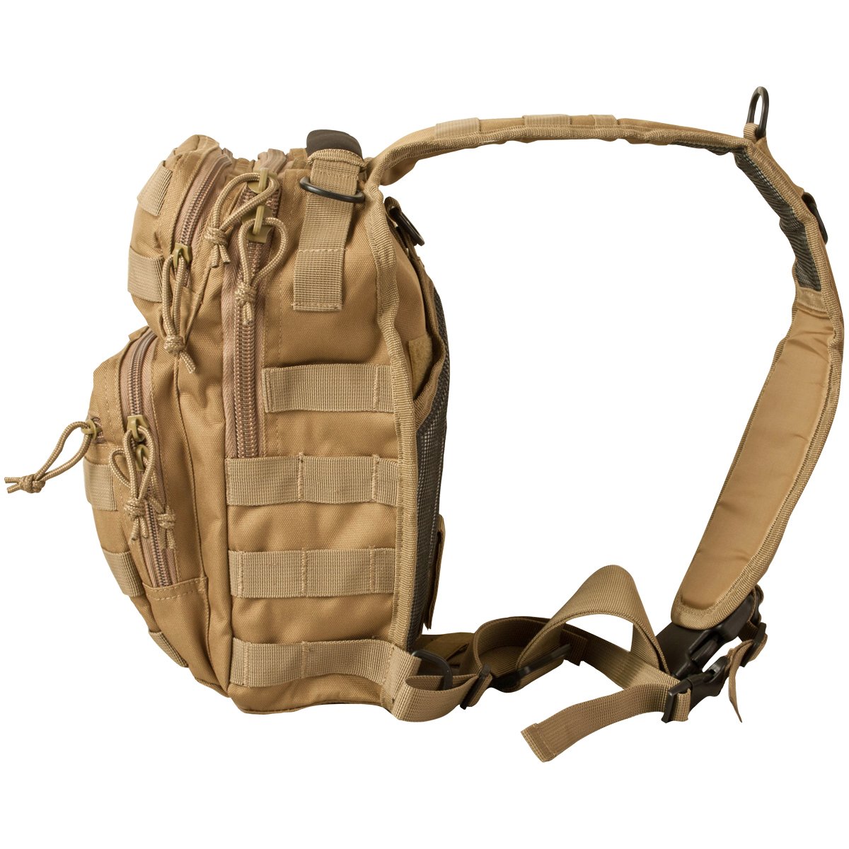 Kombat UK Mini Molle Recon Shoulder Bag - Coyote - Coyote, One size fits all