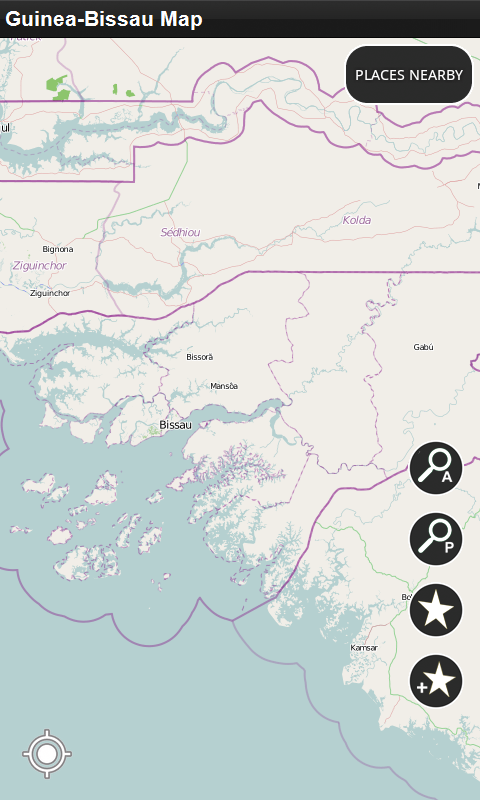 Guinea-Bissau - Offline Map:Amazon.com:Appstore for Android