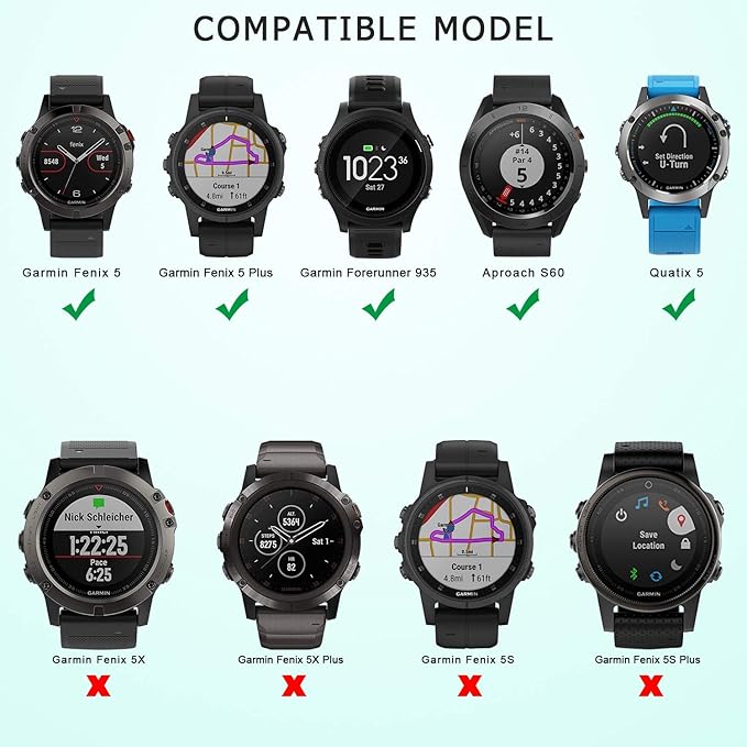 garmin fenix 5 nickel allergy