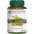 Pure Nutrition Amla Extract 1000mg. (Equivalent to 8000mg Amla Fruit Powder) Non GMO | 120 Veg Caps.