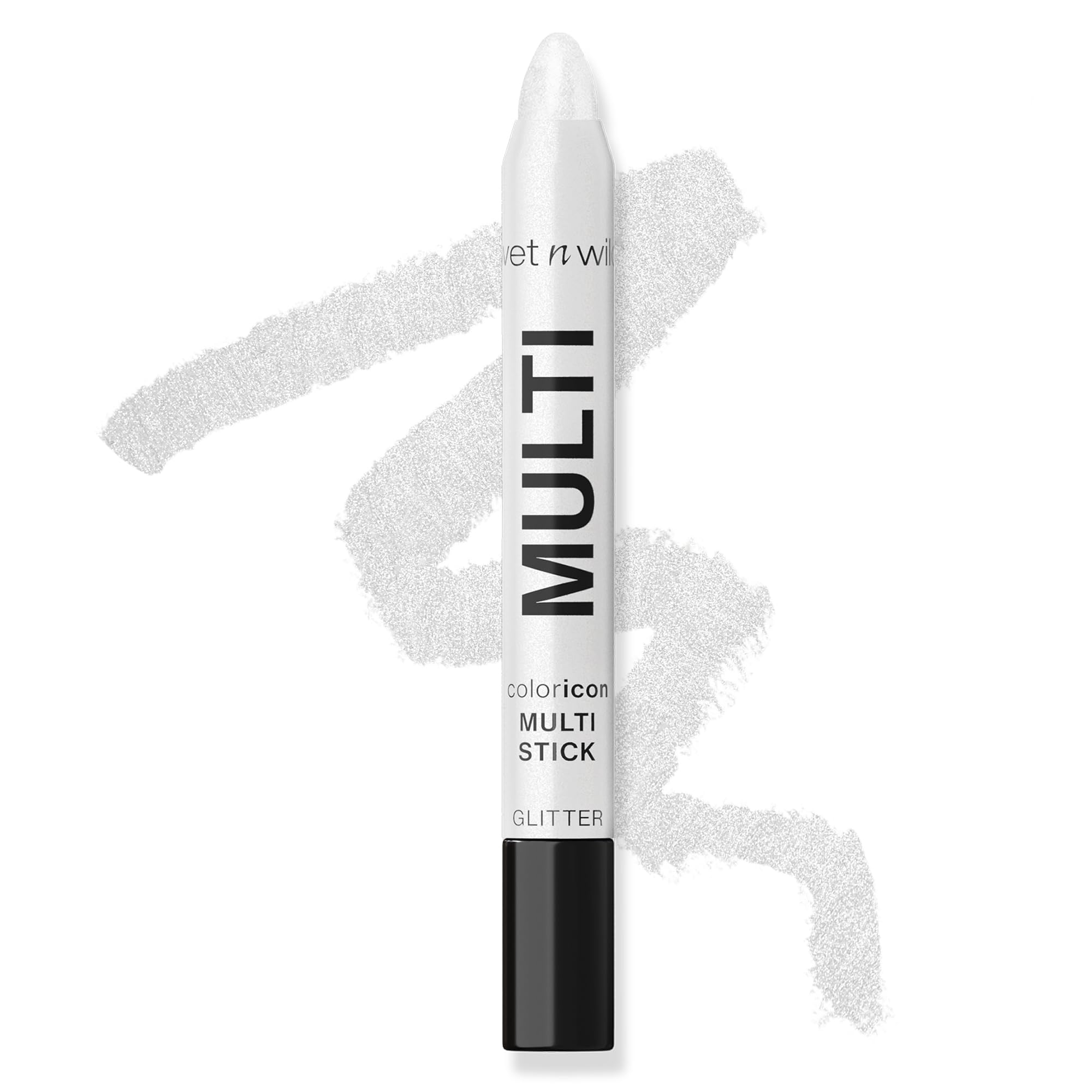 Photo 1 of wet n wild Color Icon Cream Eyeliner Eyeshadow Multi-Stick, Moisturizing, Nourishing Velvety Cream-to-Powder Buildable & Blendable Formula, Cruelty-Free & Vegan - Snowy Skies
