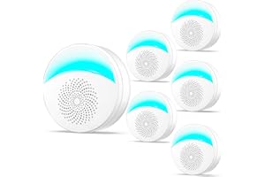 DOS VECES Upgraded Ultrasonic Pest Repeller, Indoor Pest Repellent 6 Packs, Electronic Plug in Pest Control for Roach, Ant, Rodent, Mouse, Bugs, Mosquito, Spider Repellent for House, Garage, Warehouse