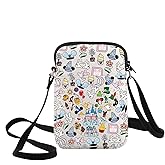 KEYCHIN Enchanted Kingdom Crossbody Bag Mouse Family Trip Gifts It’s A Small World Shoulder Bag Magic Castle Gifts