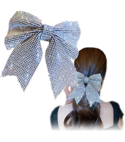 Amazon.com : AHONEY Rhinestone Hair Accessories: Glitter 