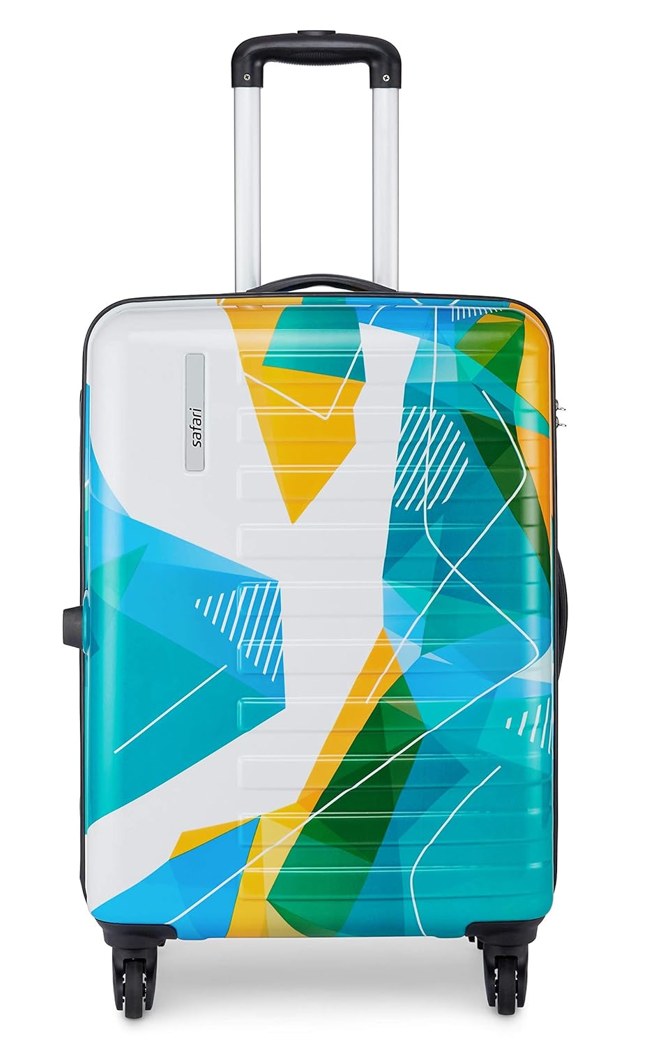 Safari Polycarbonate Hard Trolley Bag (1002173216_White) Amazon.in