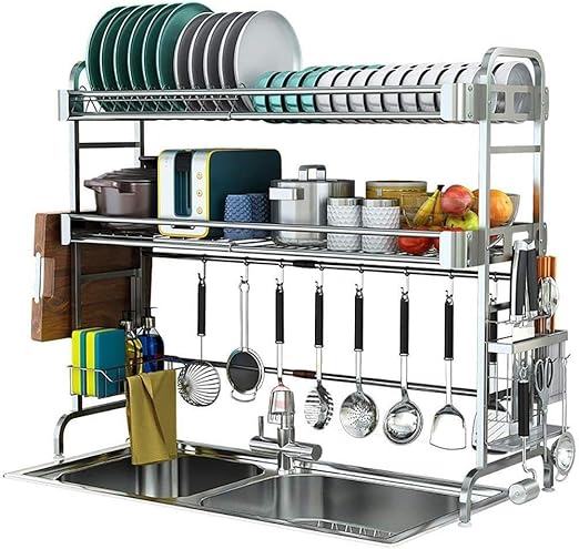 amazon over the sink dish drainer