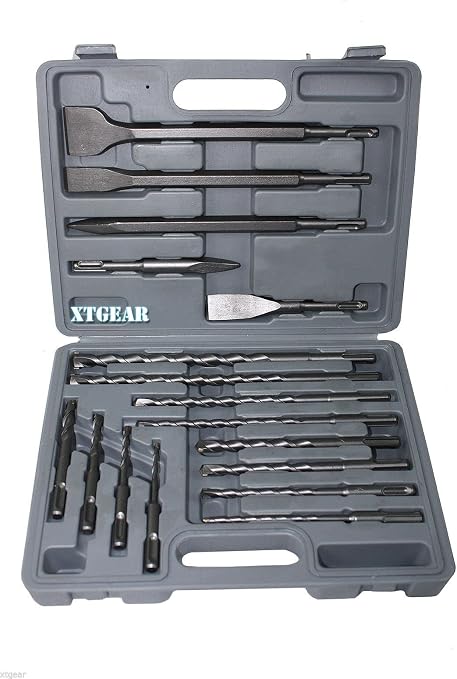 Amazon Com 17 Pc Drill Bits Chisel Sds Plus Bit For Fit Bosch