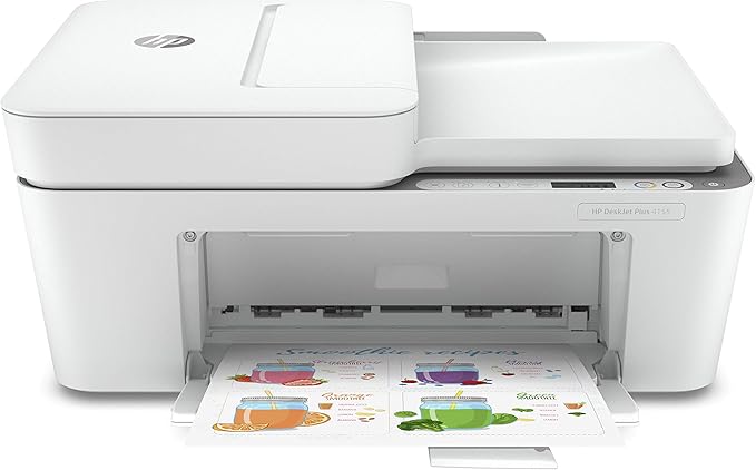 HP DeskJet Plus 4155 Wireless All-in-One Printer, Mobile Print, Scan & Copy