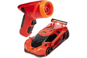 Air Hogs, Zero Gravity Laser, Laser-Guided Wall Racer, Wall Climbing Race Car, Red