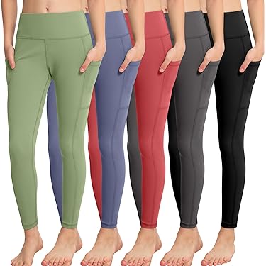 GENMAI SOEASY Leggings Deportivos De Baile, Pantalones De