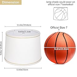 Lampshades Set of 2 for Table Lamps, Floor