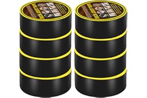 KUJIBGY 8 Pack Deck Joist Tape,2" X 50' Butyl Joist Tape for Decking Self-Adhesive Butyl Deck Tape Waterproof Seal Flashing T