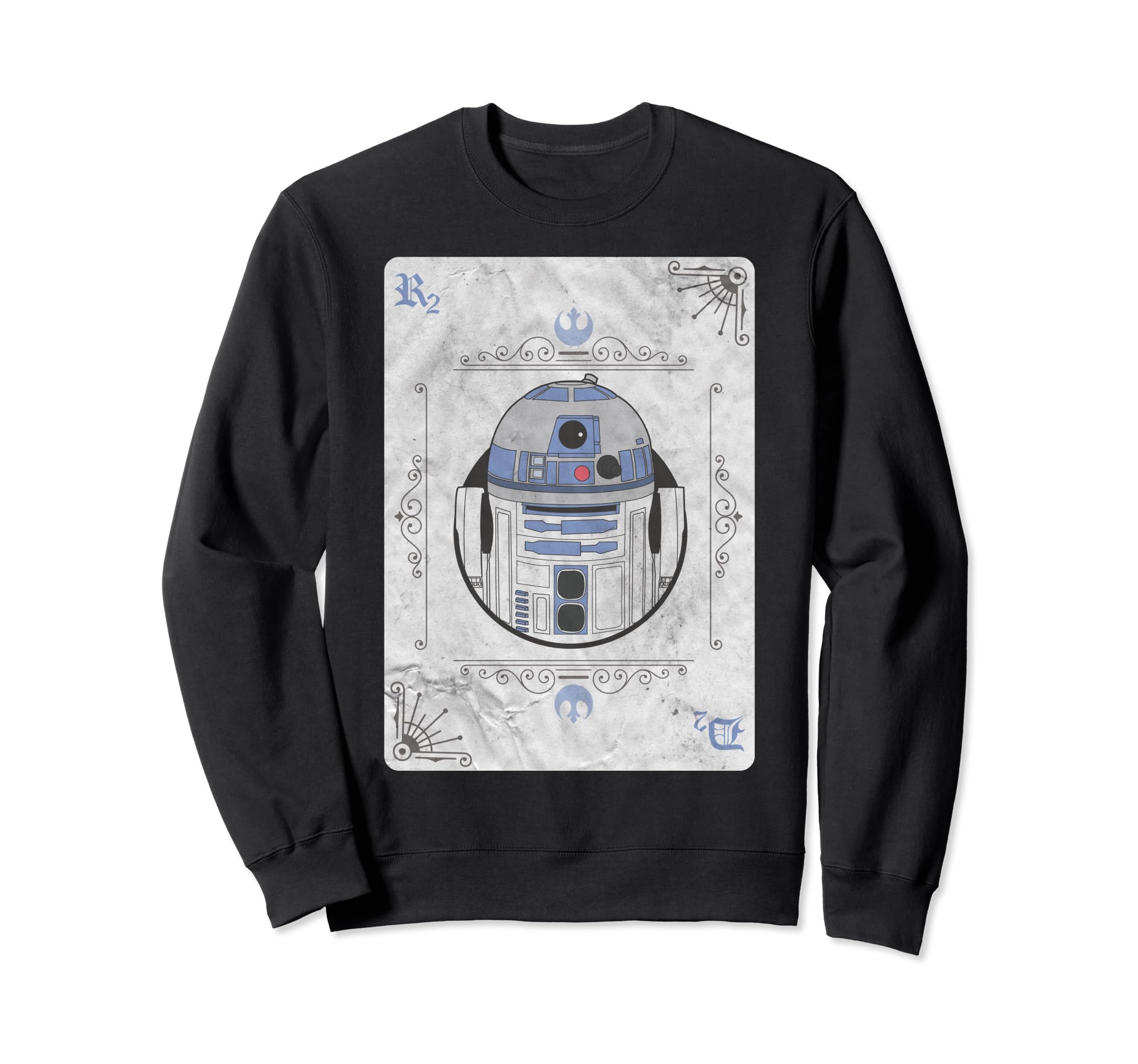 Star Wars R2-D2 Vintage Playing Card Style Sweatshirt