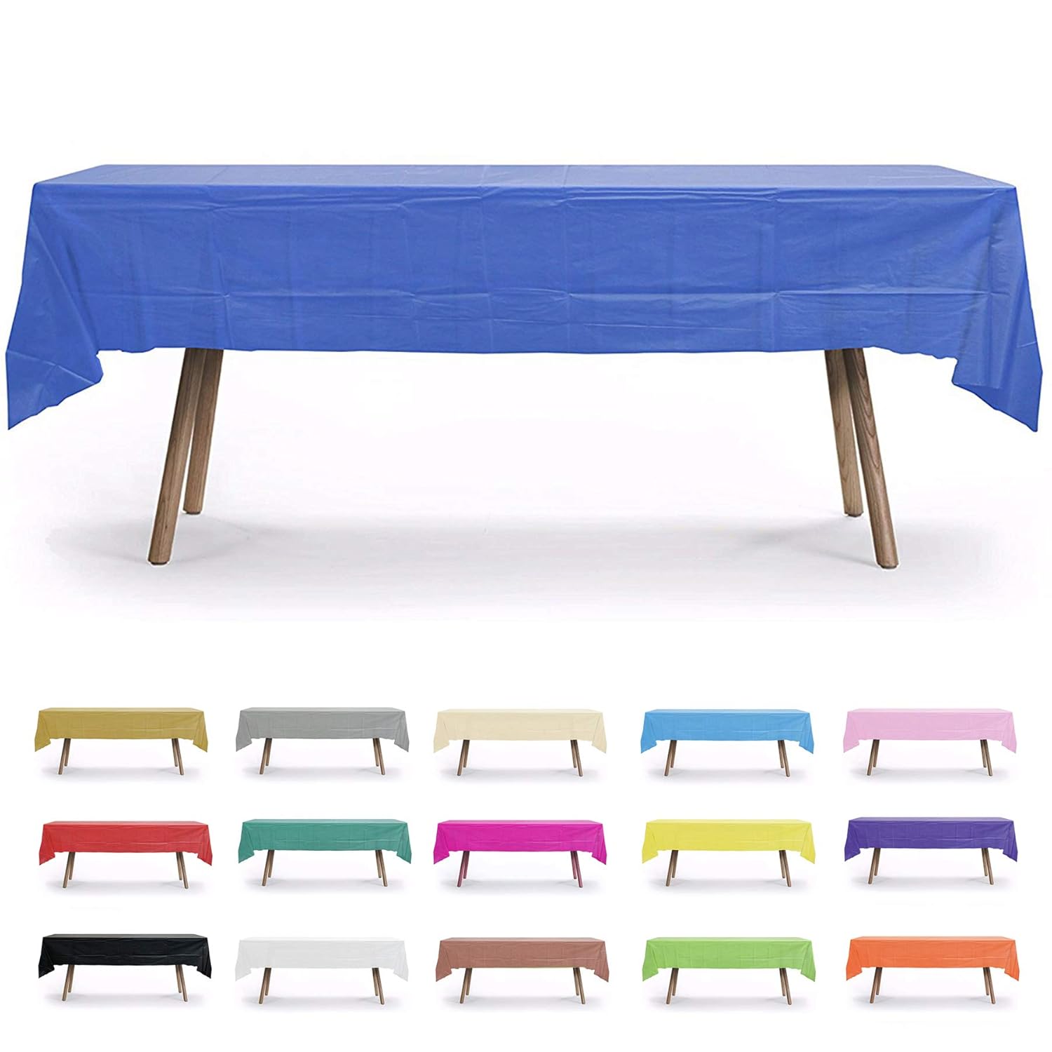 Best plastic table cloth for rectangle tables