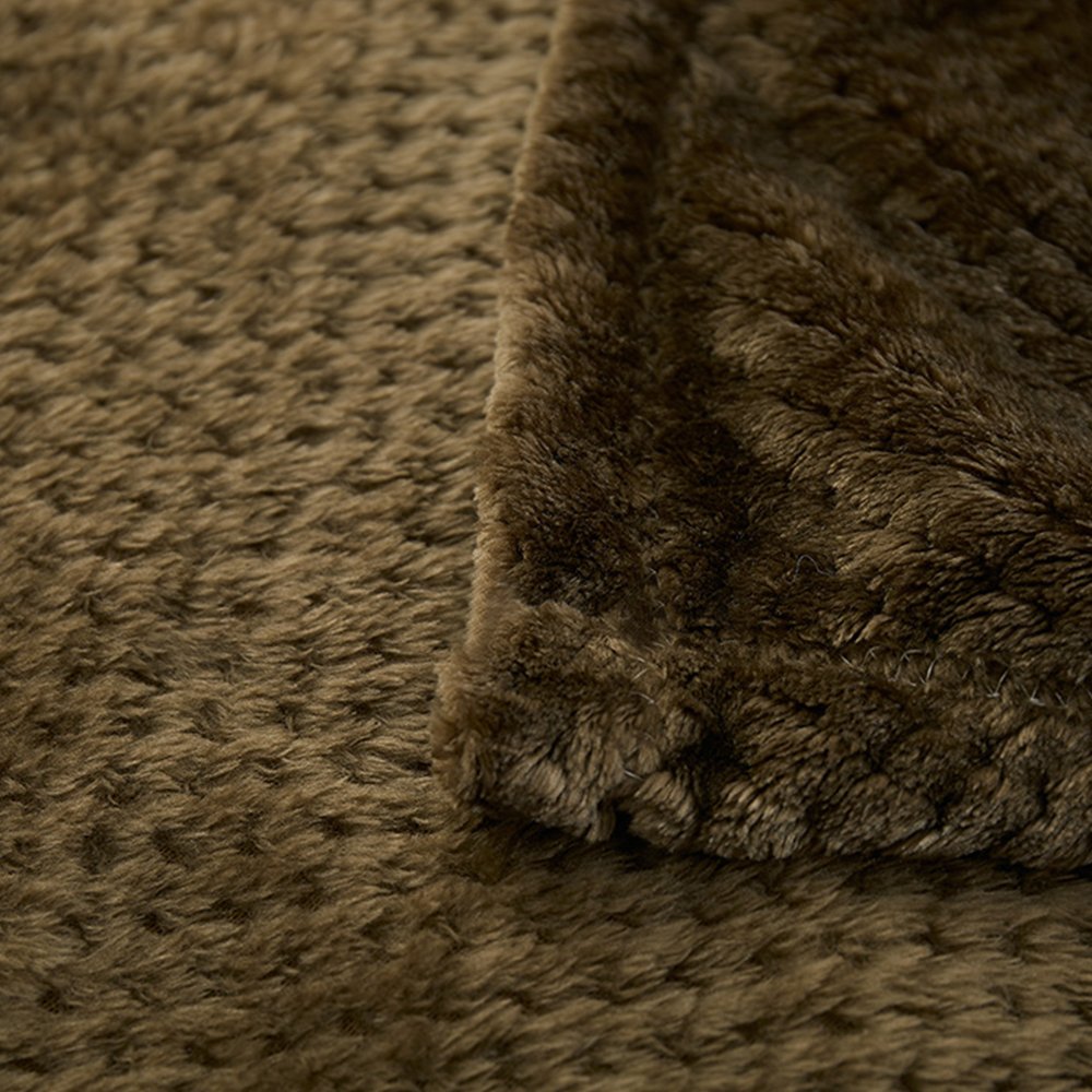 MYLUNE HOME Flannel Blanket Throws Quilt for Bedroom Living Rooms Sofa Full/Queen/King Size