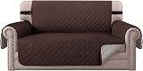 BellaHills Water Repellent 2 Seater Sofa Cover Reversible Brown Beige